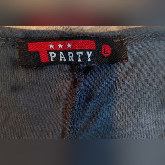 T Party Tie Dye Midi Dress / Swim Cover Up Size Large - Picture 4 of 8